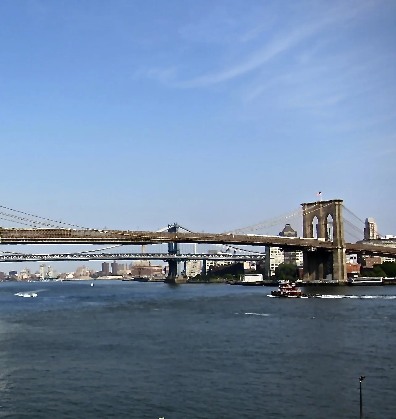 Brooklyn Bridge from afar