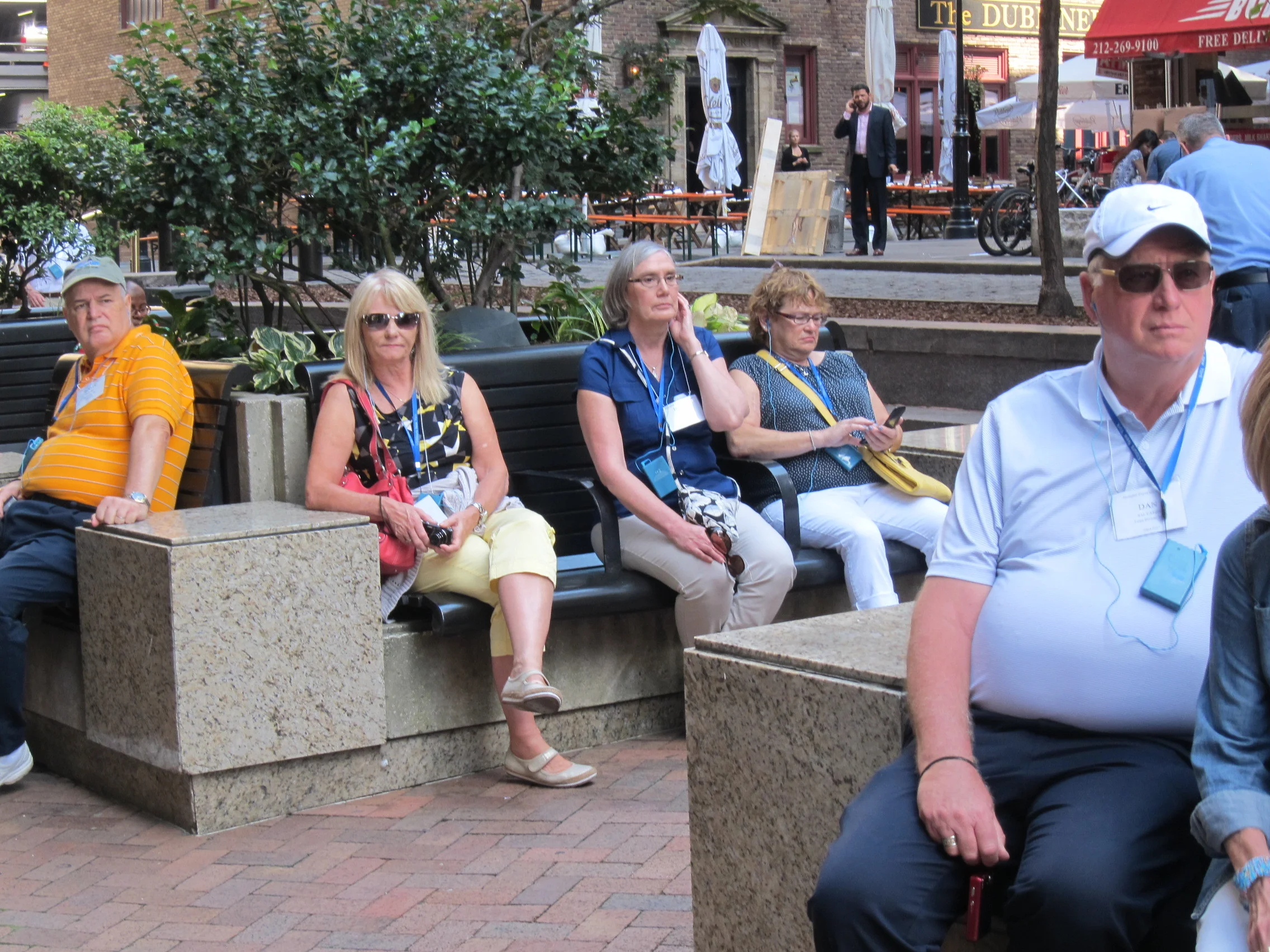 Resting in New Amsterdam