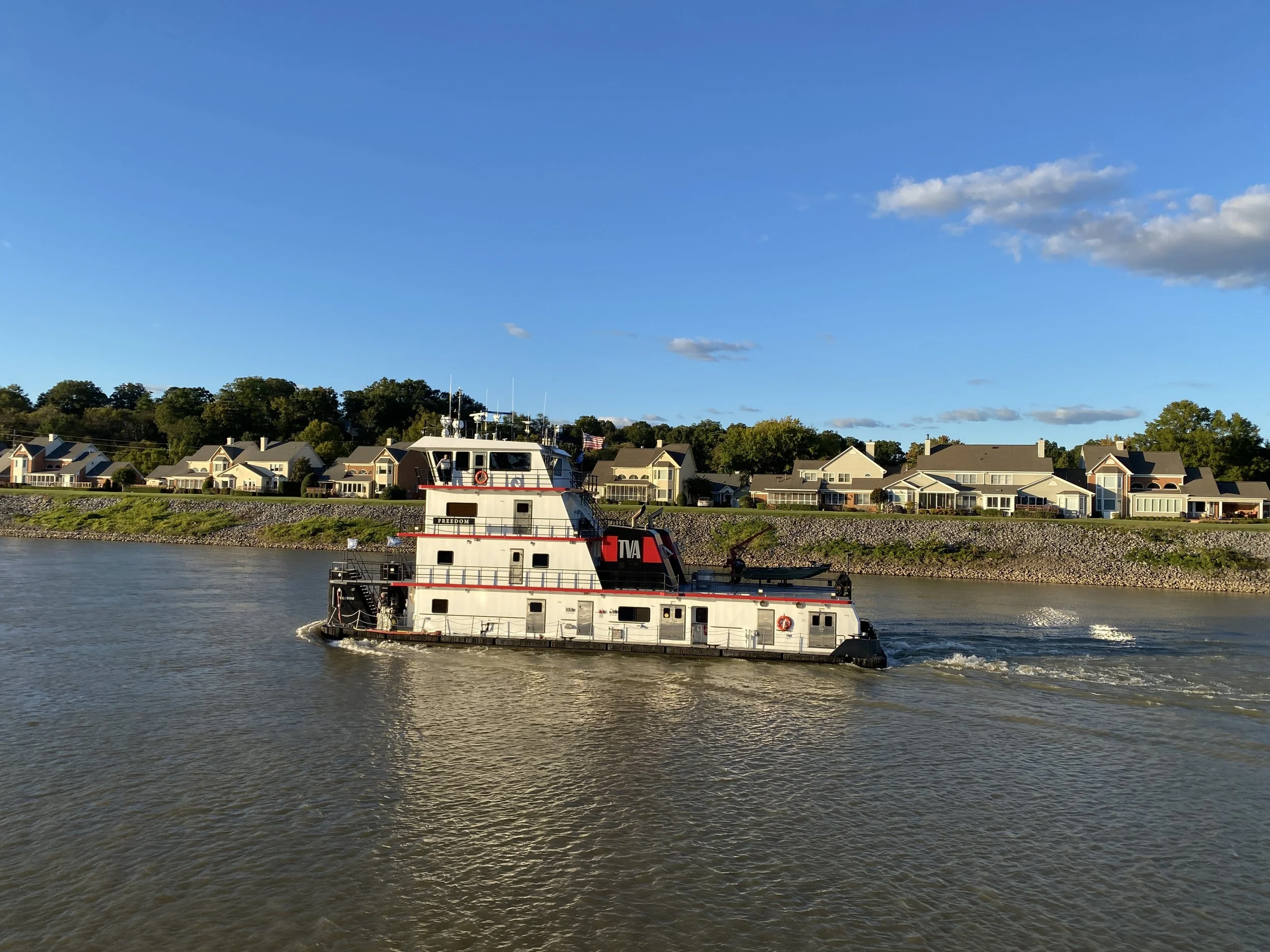 View from Southern Belle On the Tennessee River .JPG