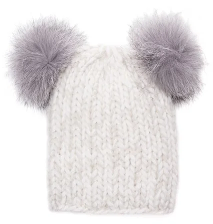 a pom pom hat to keep her ears warm. $235 from bergdorf goodman