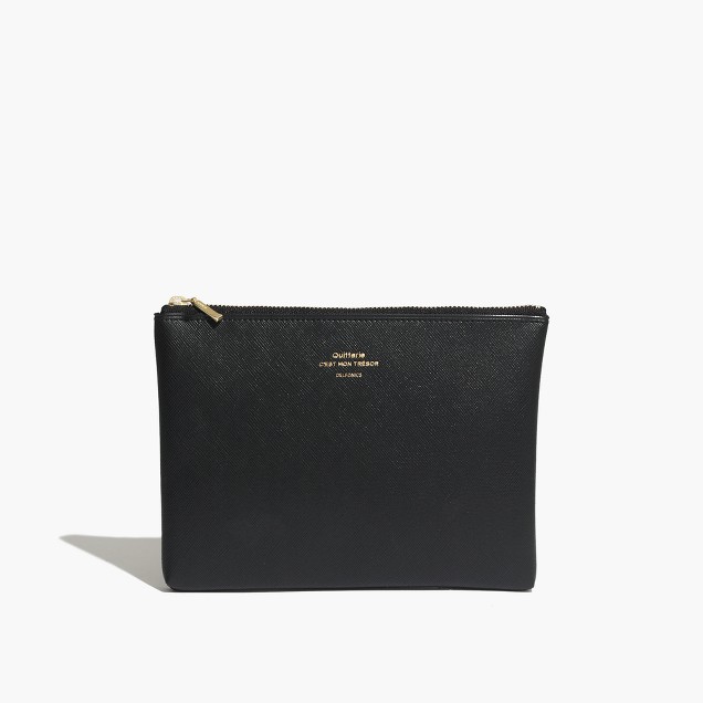A zippered pouch to help her organize. $22 at madewell