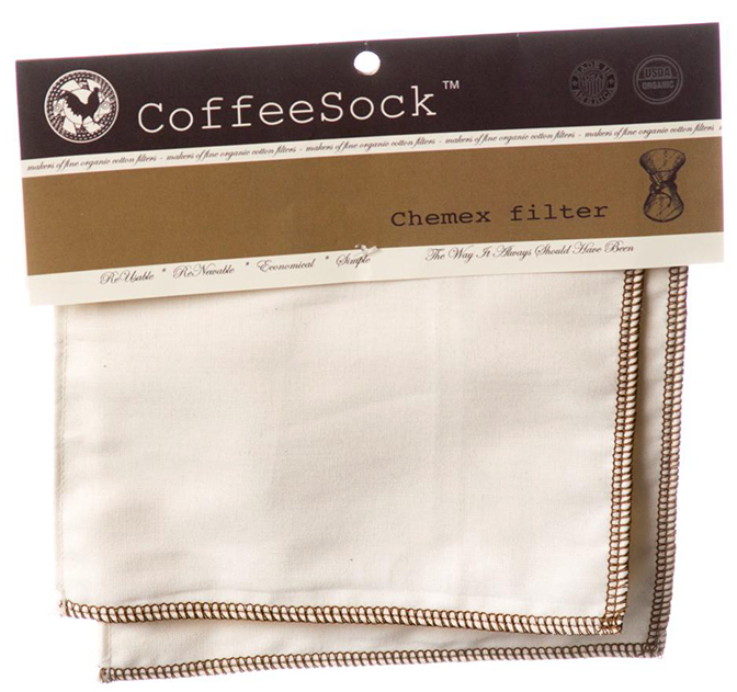 Chemex coffee filters (2) by CoffeeSock, $12.99