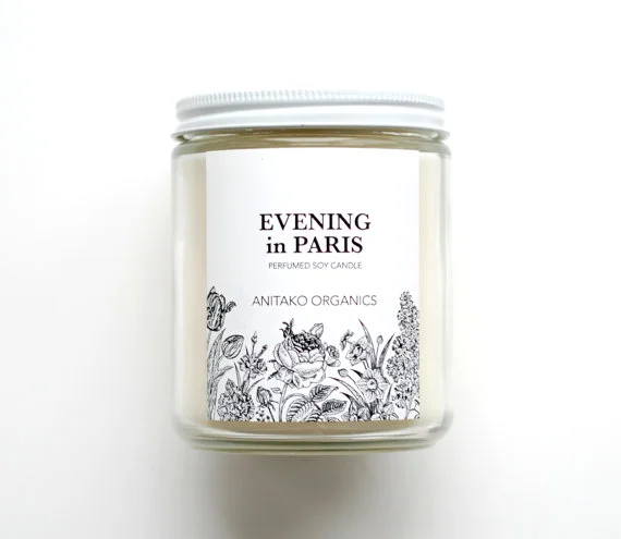 Not a skincare item but I would light this while I'm going through my nightly skincare routine and love it. Evening in Paris Soy Candle, $24