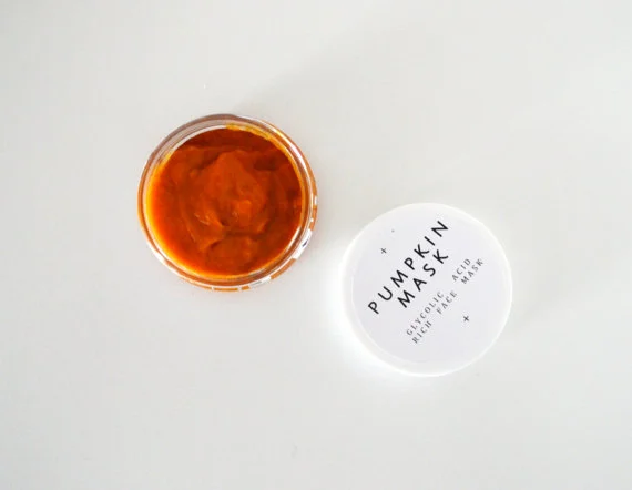 How badly do you want to slather this all over your face and let slough off all those dead skin cells? Exfoliating Pumpkin Face Mask, $12