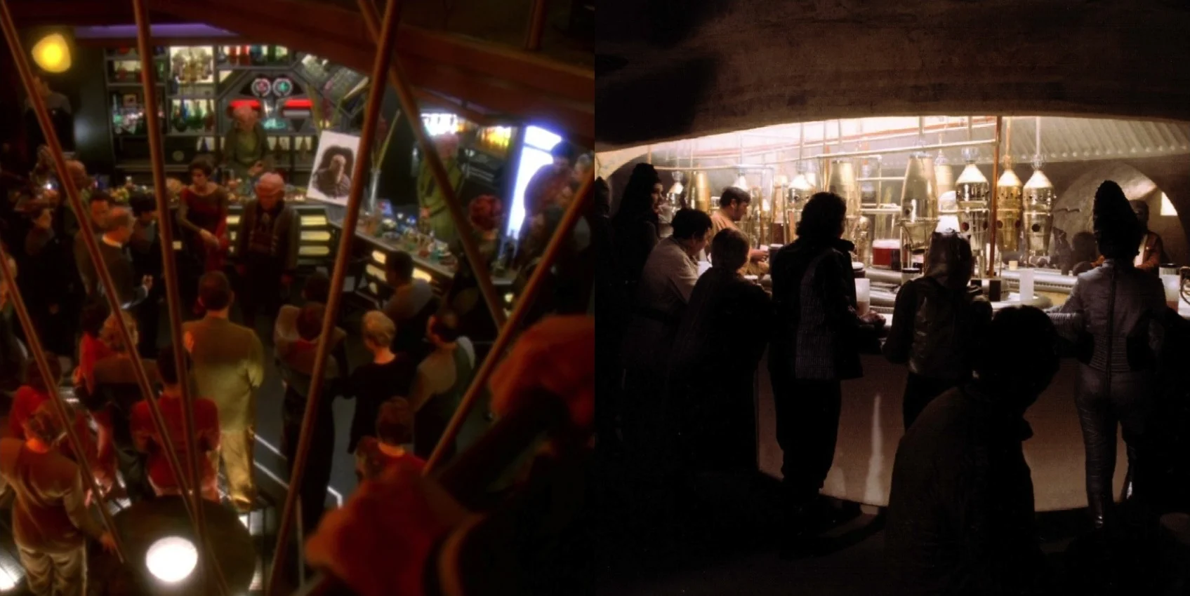 Quark's Bar versus Mos Eisley Catina