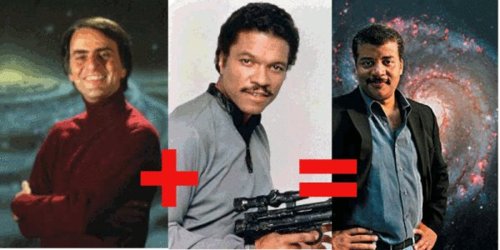 Neil deGrasse Tyson's got the right stuff to take on COSMOS .