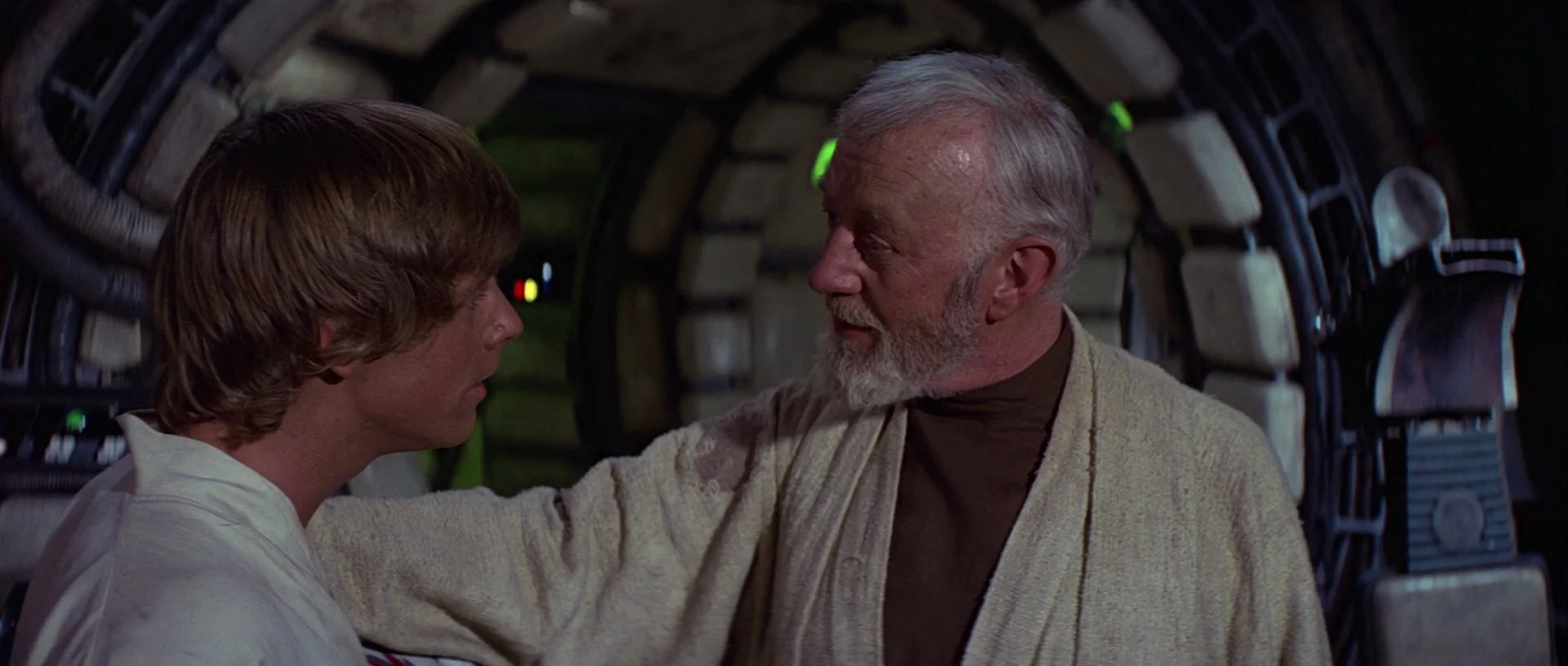 "You must feel the force around you."