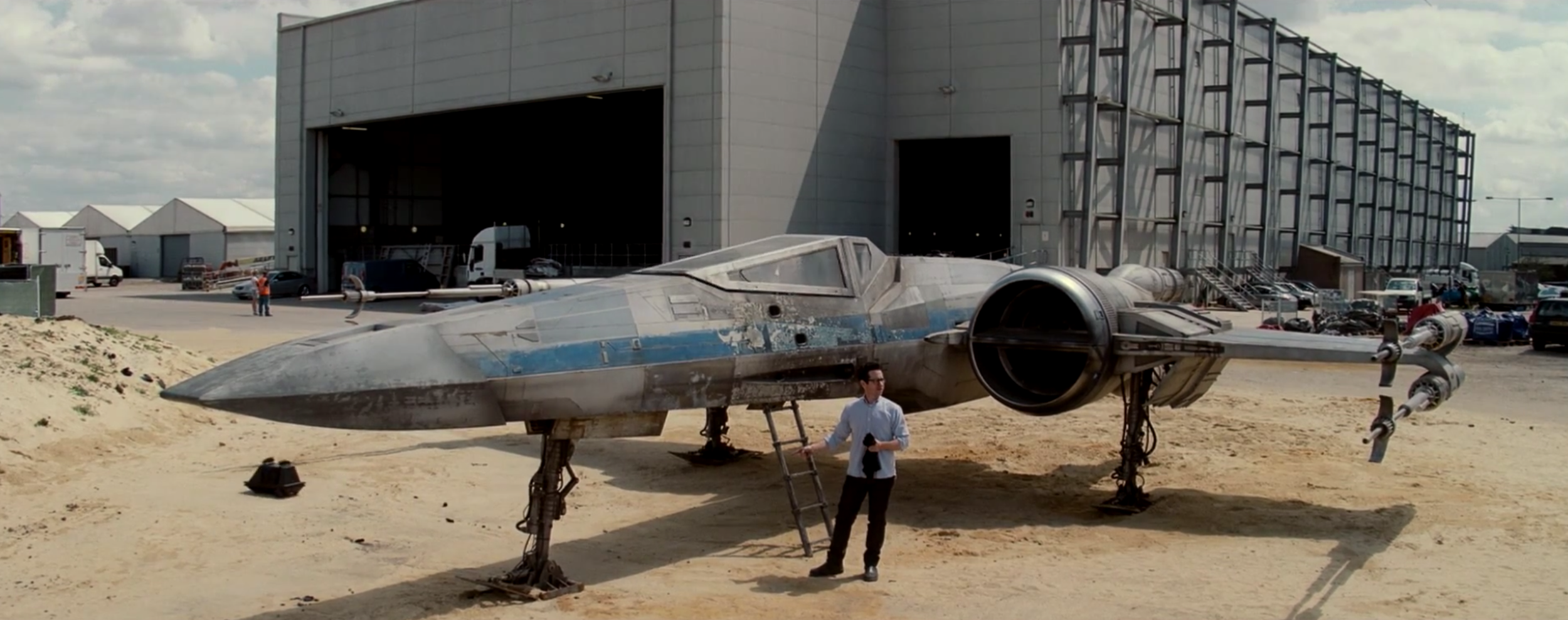 JJ Abrams X-Wing Star Wars Episode VII