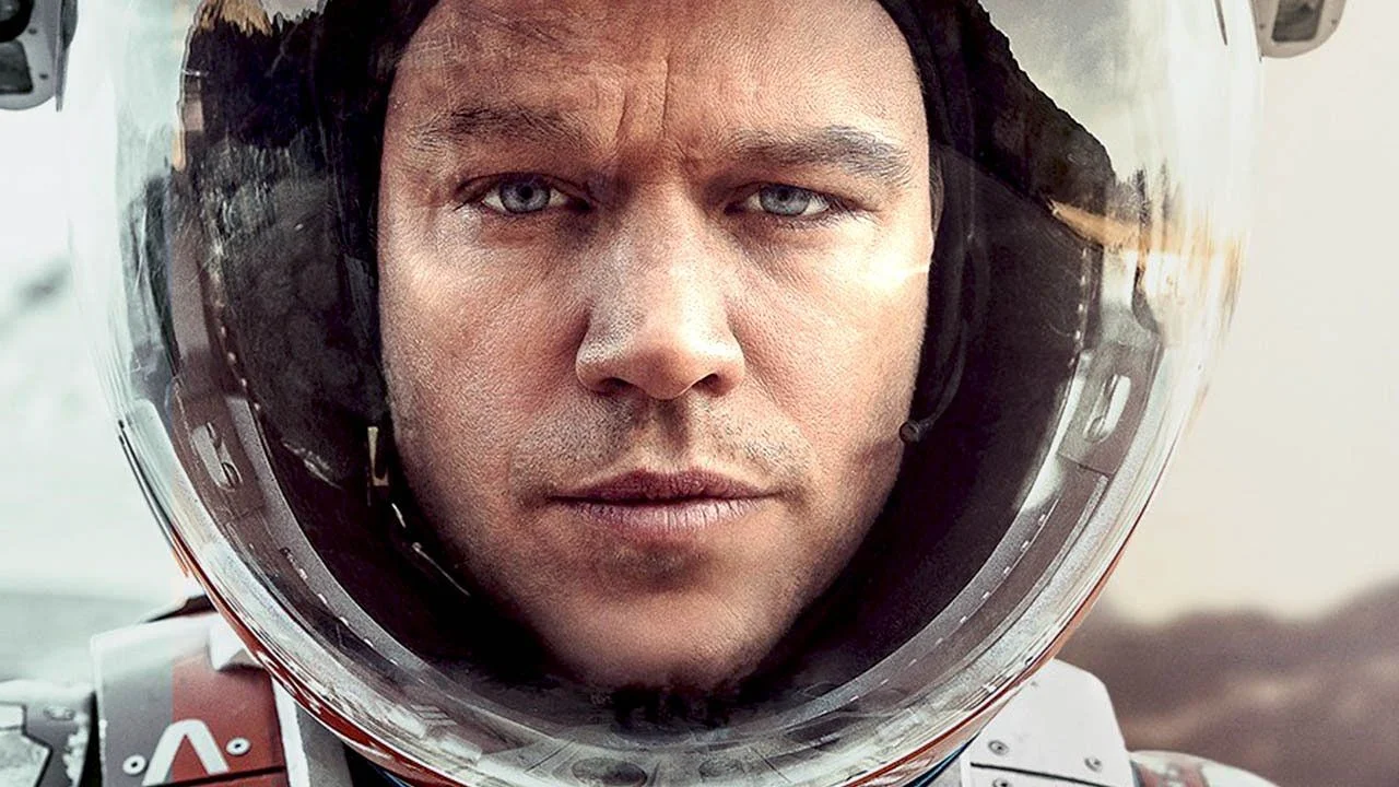 Matt Damon as Mark Watney in Andy Weir and Ridley Scott's The Martian