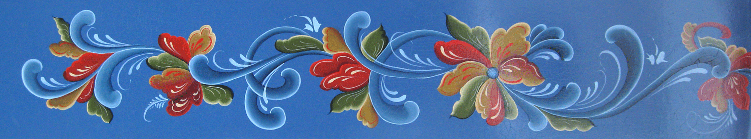 Detail of painting by Muskeg Maleriers.