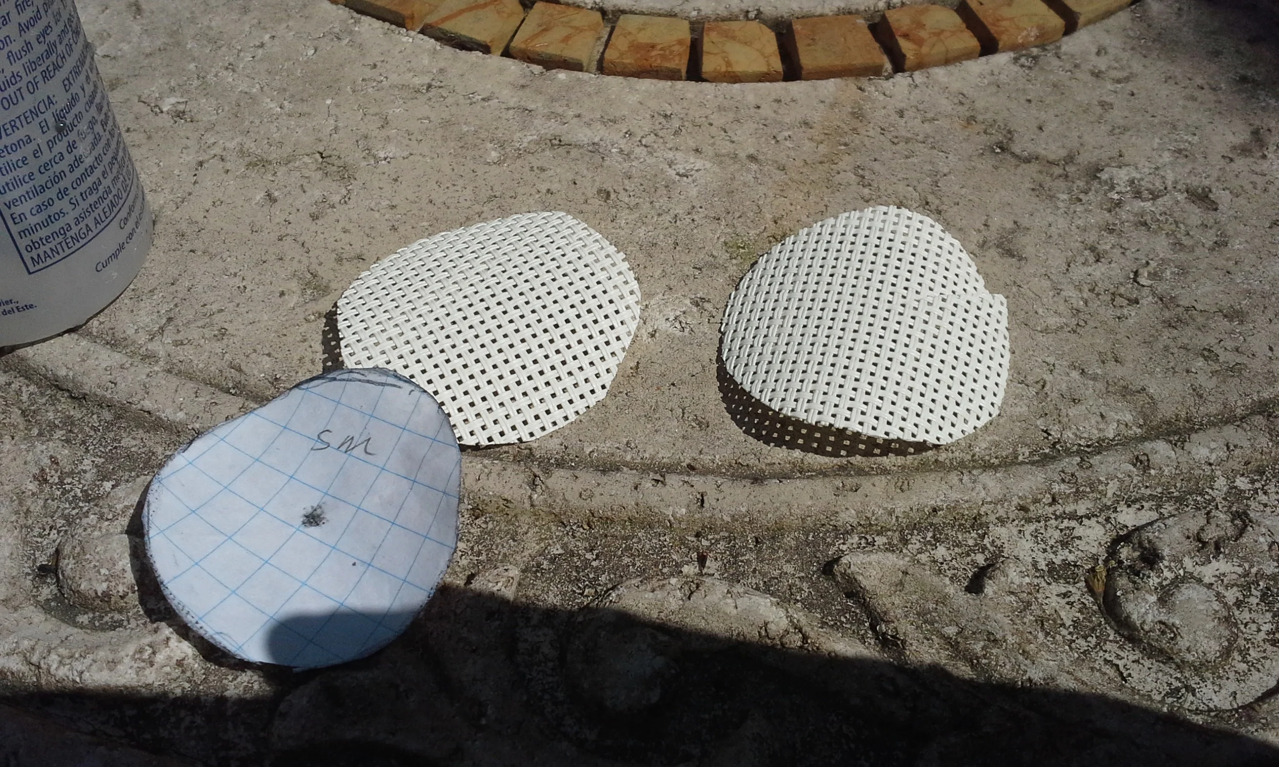 Cut out base pieces
