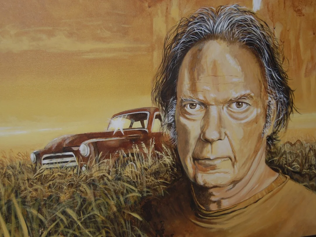 Neil Young et le pick up
