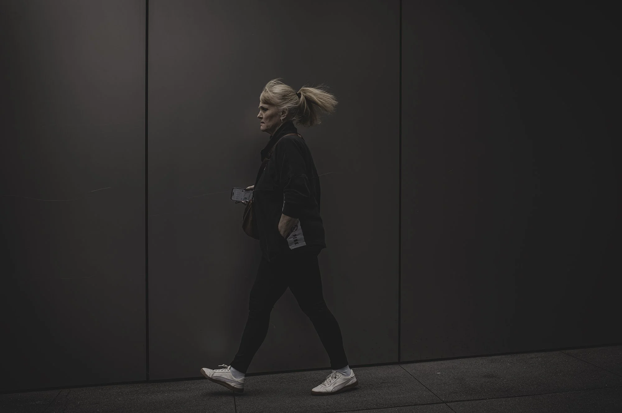 Woman Blonde Hair Crazy Face Apple Wall L1001667-Edit.jpg