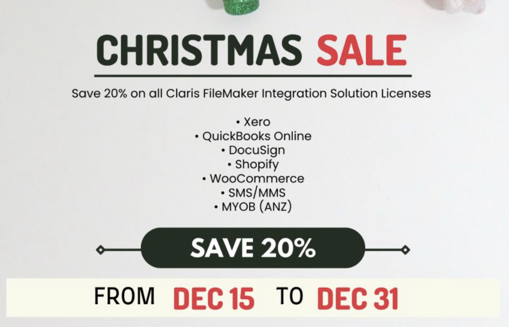 Databuzz Discounts FileMaker Integrations