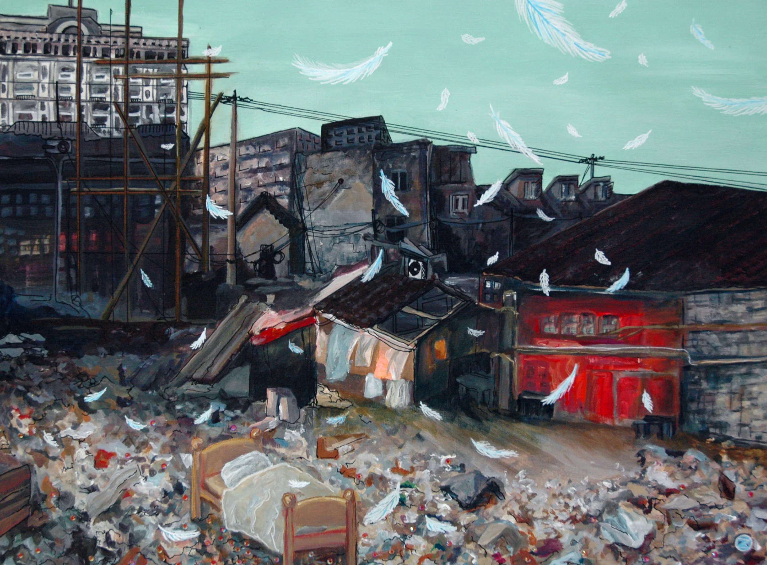 Plunged into the Chinese megalopolis
