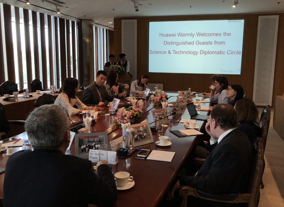 S&TDC Meeting with Jack Li, Vice President of the Research Center.