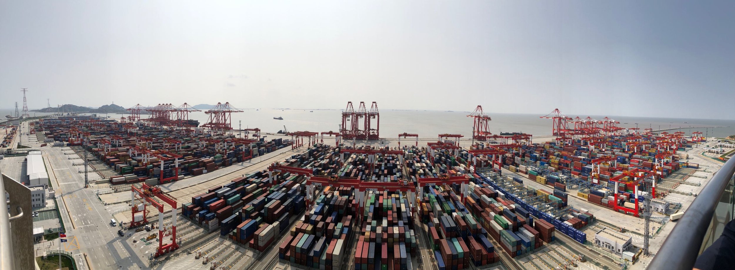 Yangshan Phase IV Automated Terminal is the largest container terminal worldwide.