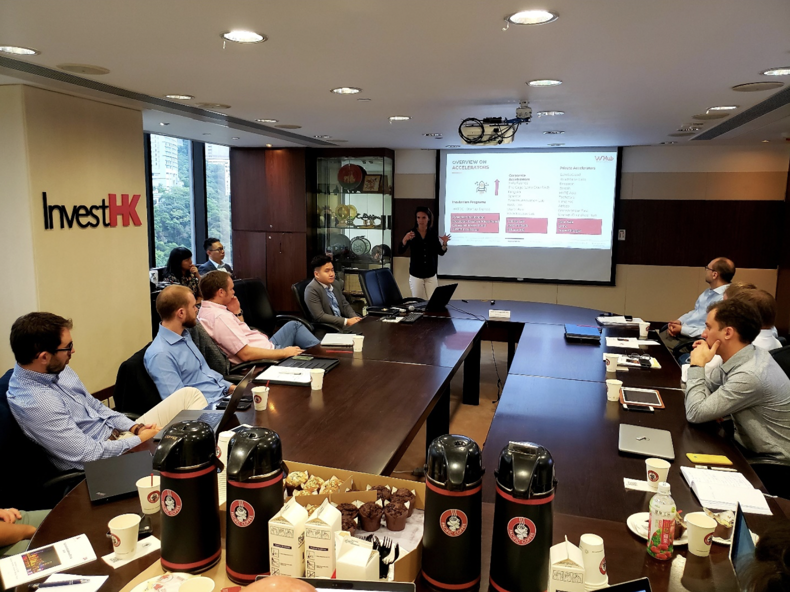 Kick off of the Venture Leaders program at Invest HK, in Hong Kong