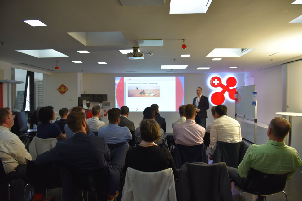 Presentation by Dr. Felix Moesner, Science Consul & CEO of swissnex China