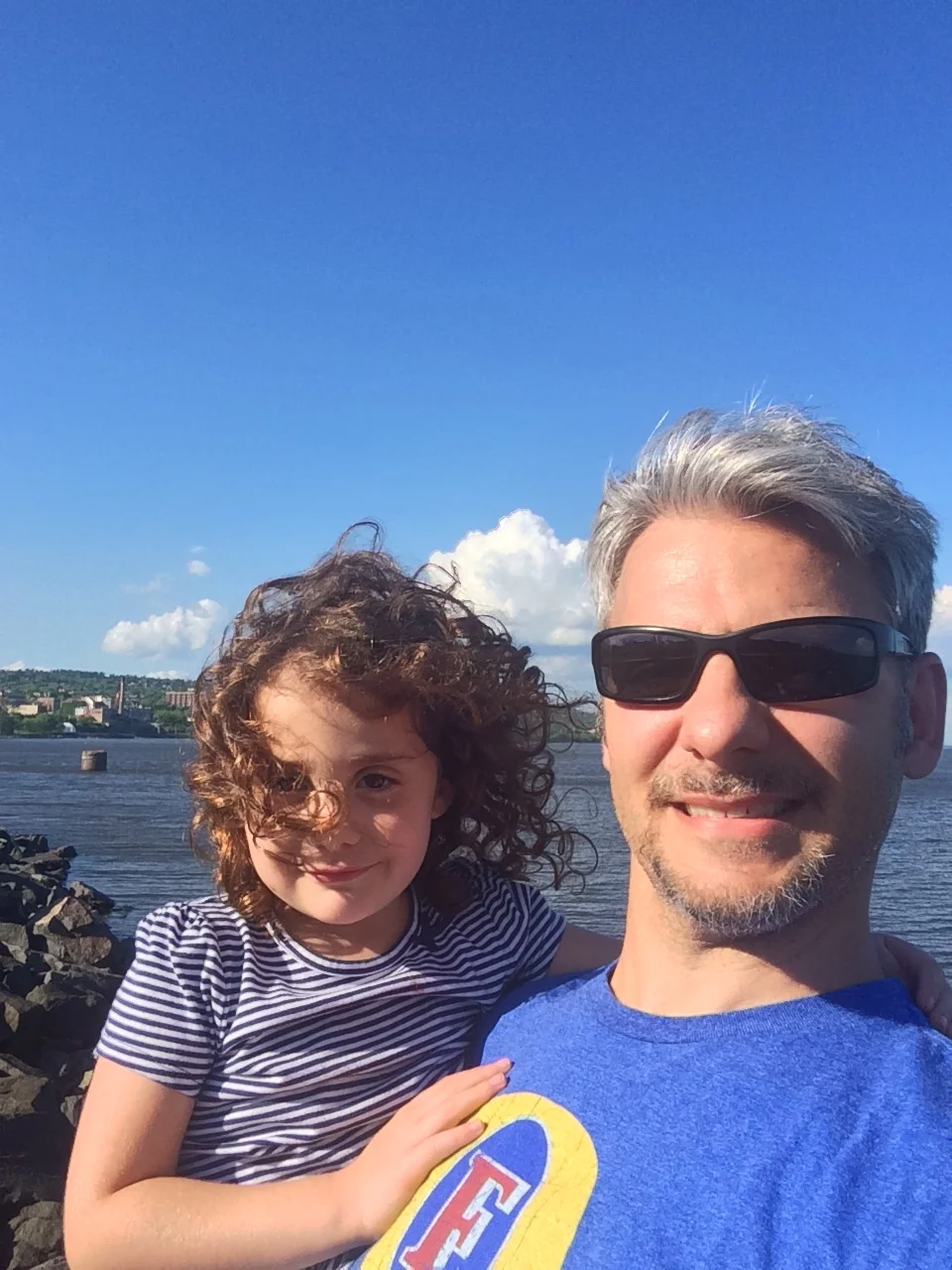 Lily & I on Lake Superior