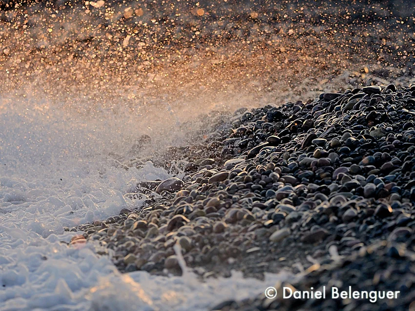 Atardecer en la playa de la Marjal del Moro. © Daniel Belenguer
