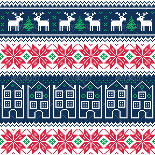 Nordic Christmas Pattern