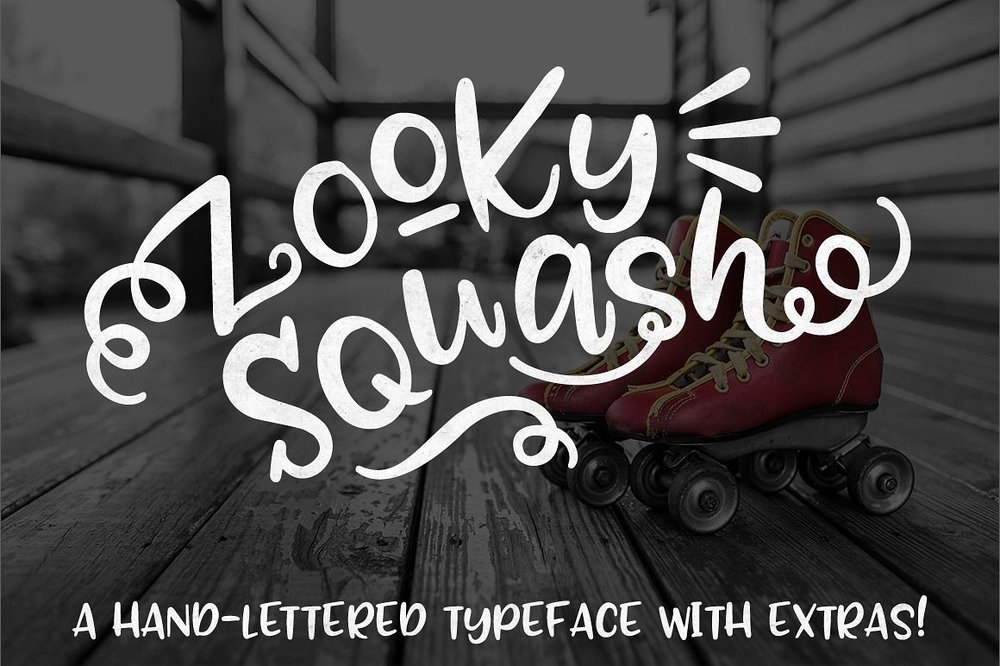 Zooky Squash Font
