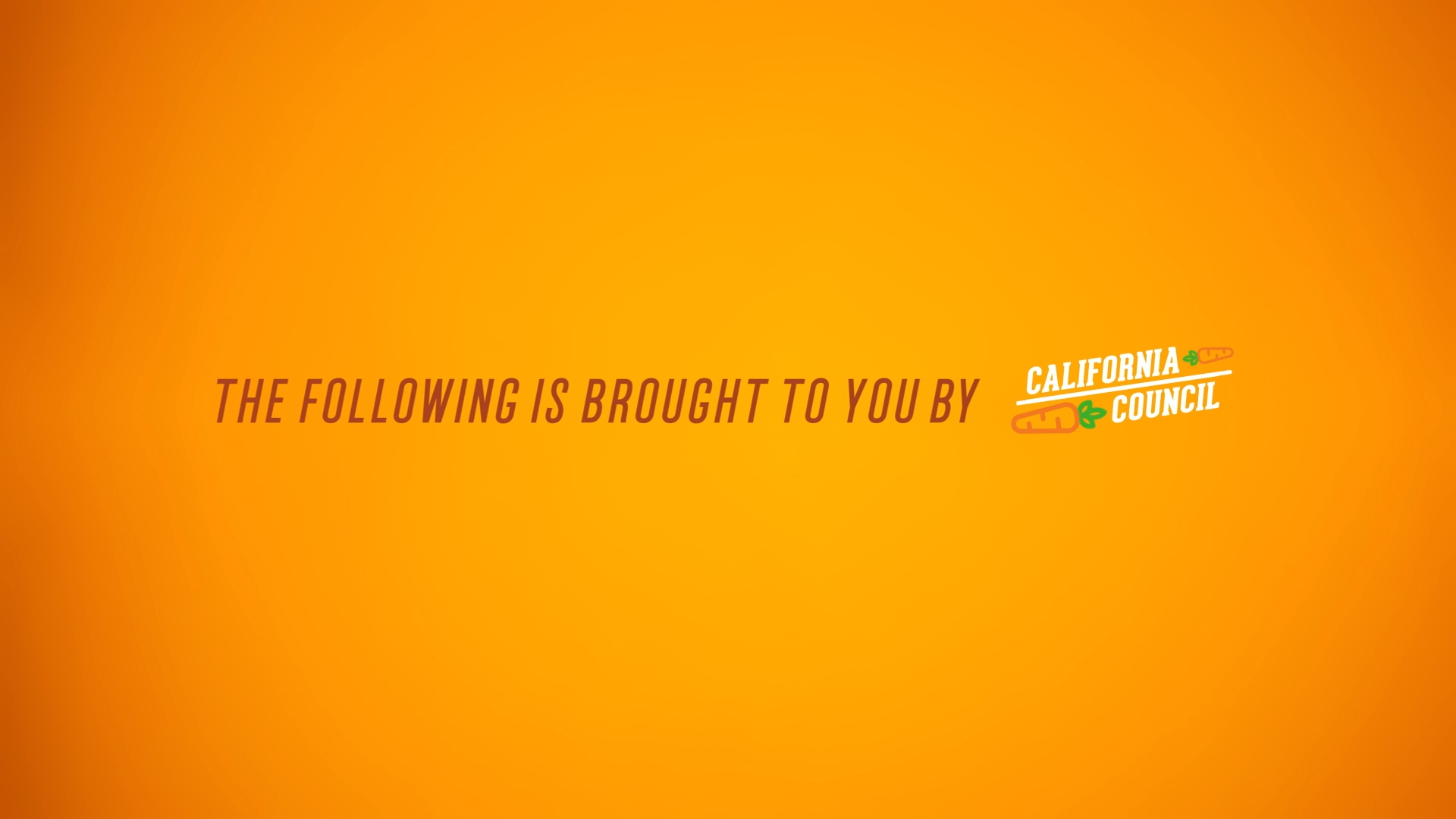 California Crunch - Animated Title