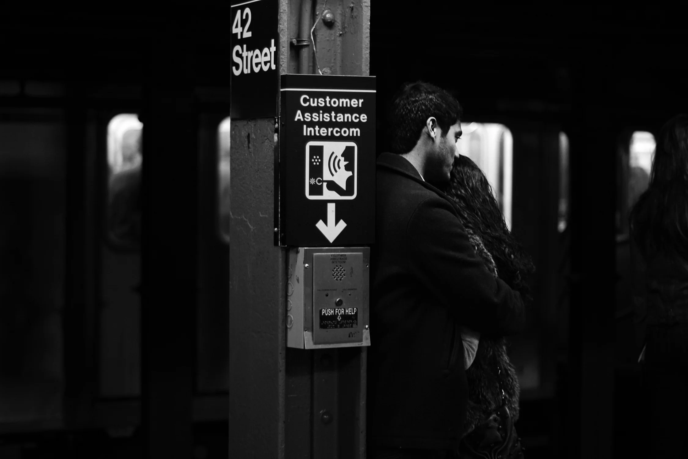 At 42nd Street Station