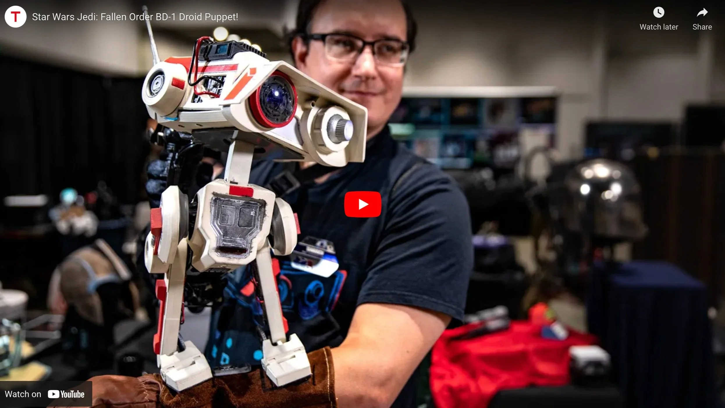 Tested - BD-1 Droid Puppet