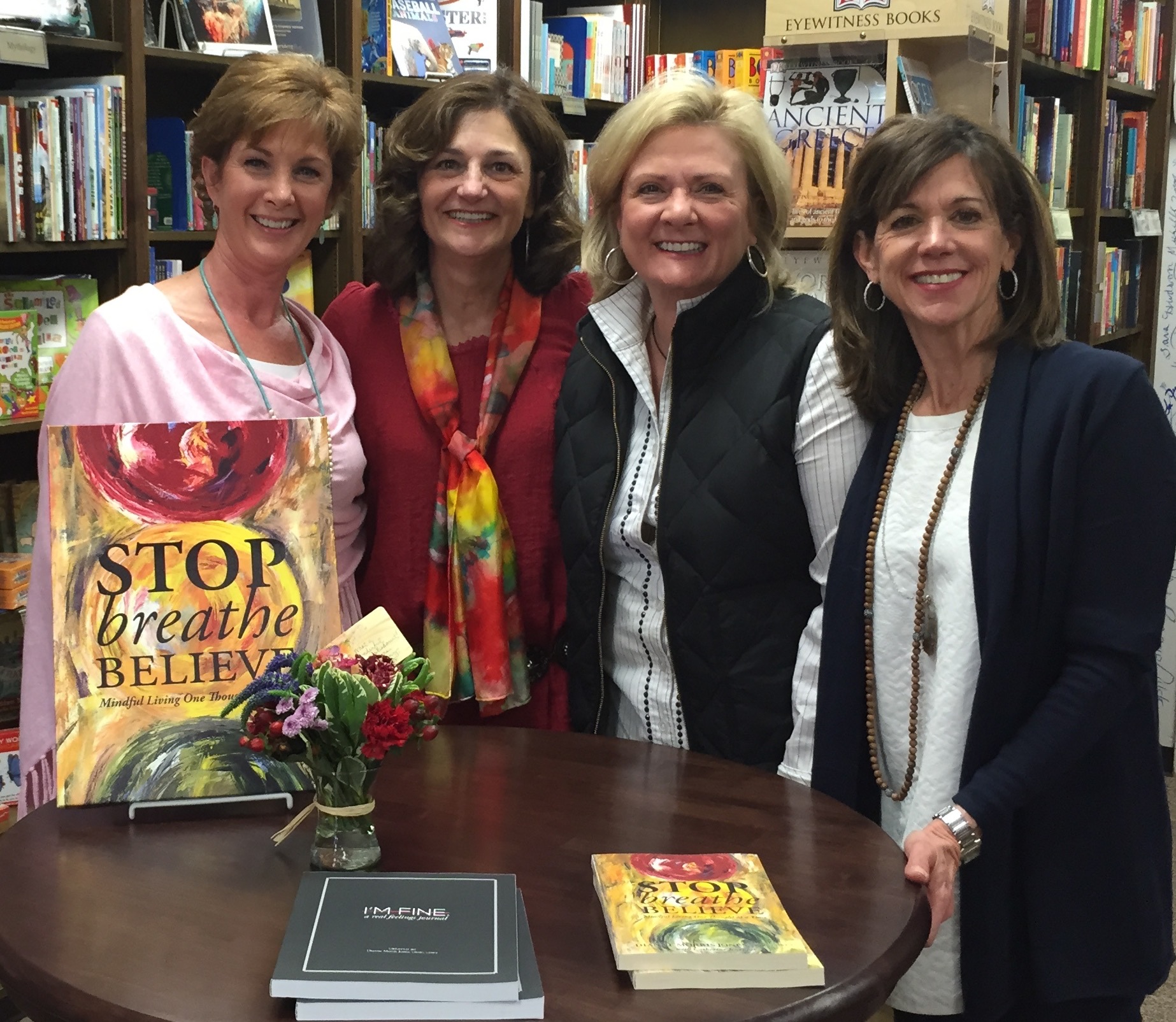  Blue Willow Book Shop with Texas Tech Kappa Kappa Gamma Sorority Sisters &nbsp;in &nbsp;February. 