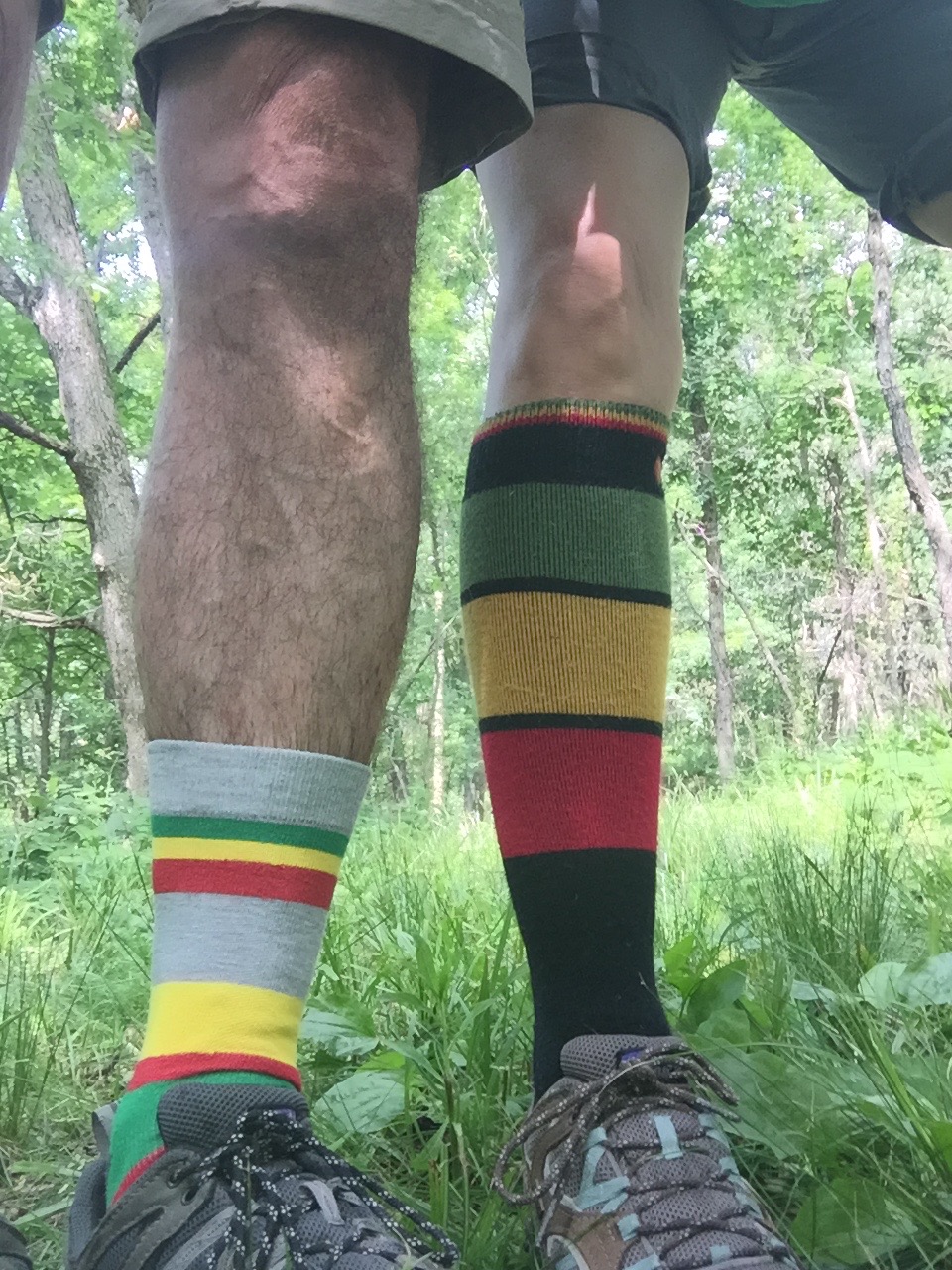 Hiking with Roger, Stop Breathe Believe style!