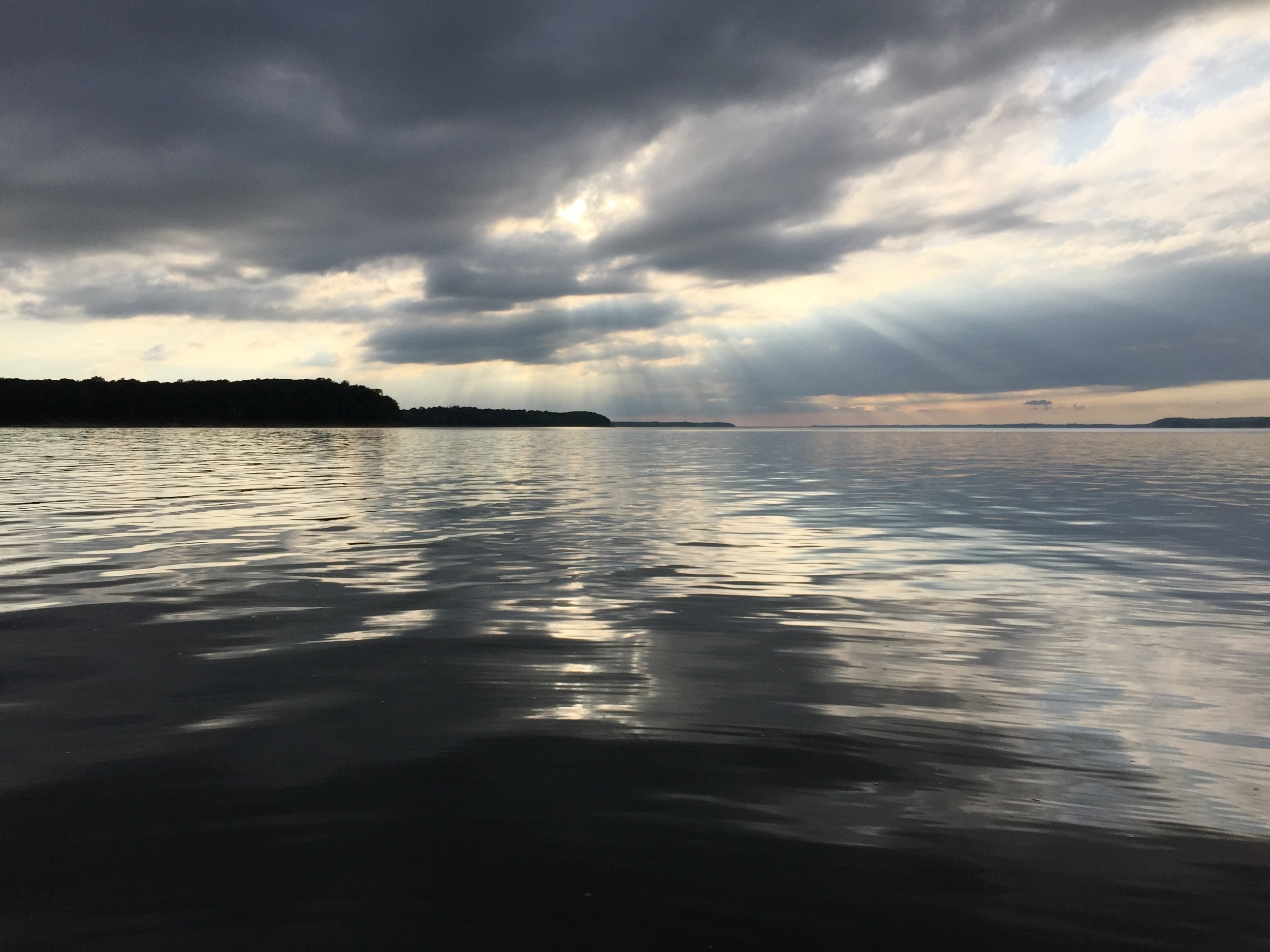 Moments of Solitude at Lake Red Rock in Pella, IA in August