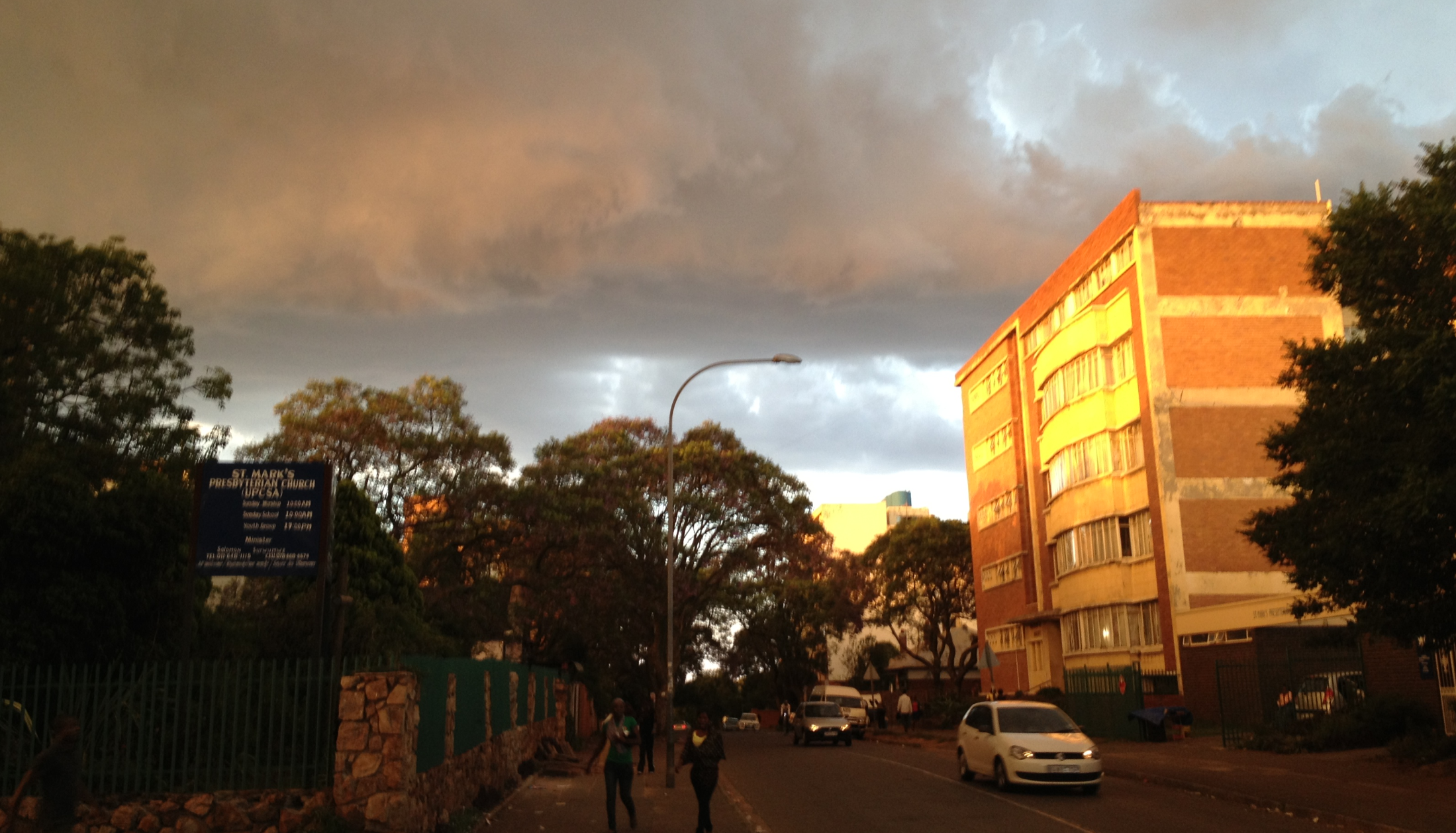 ... and even a rainbow ...