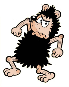 PICTURED: Gnasher. Presumably some sort of non-euclidean demon squiggle baby. Should not exist.