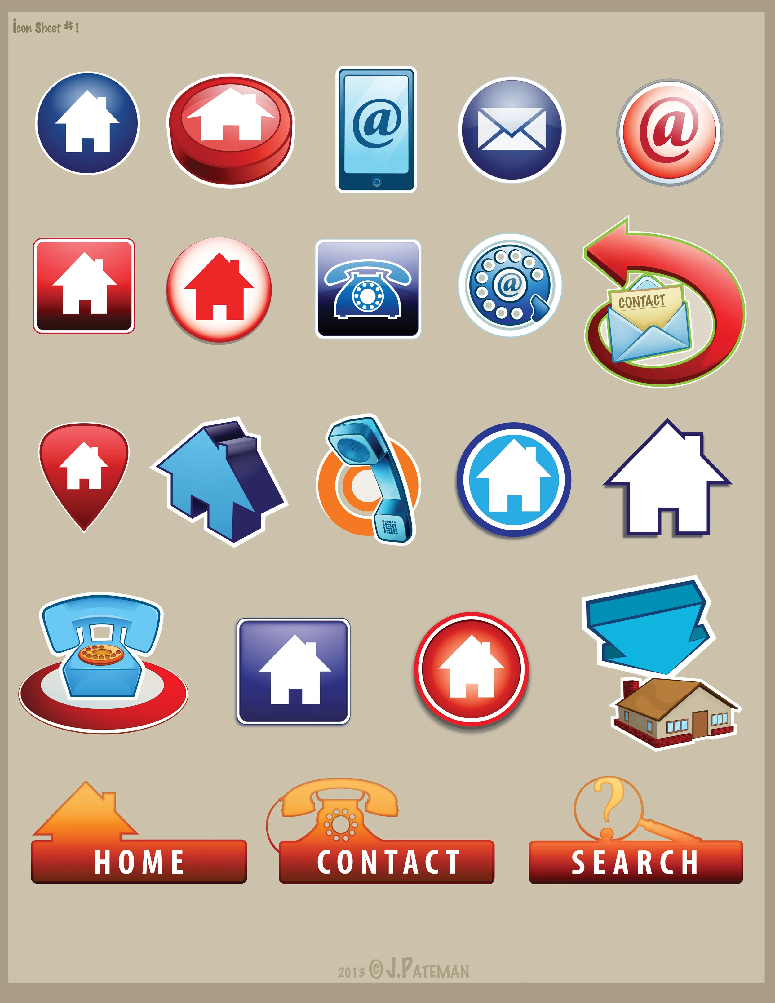 Icon Sheet 1