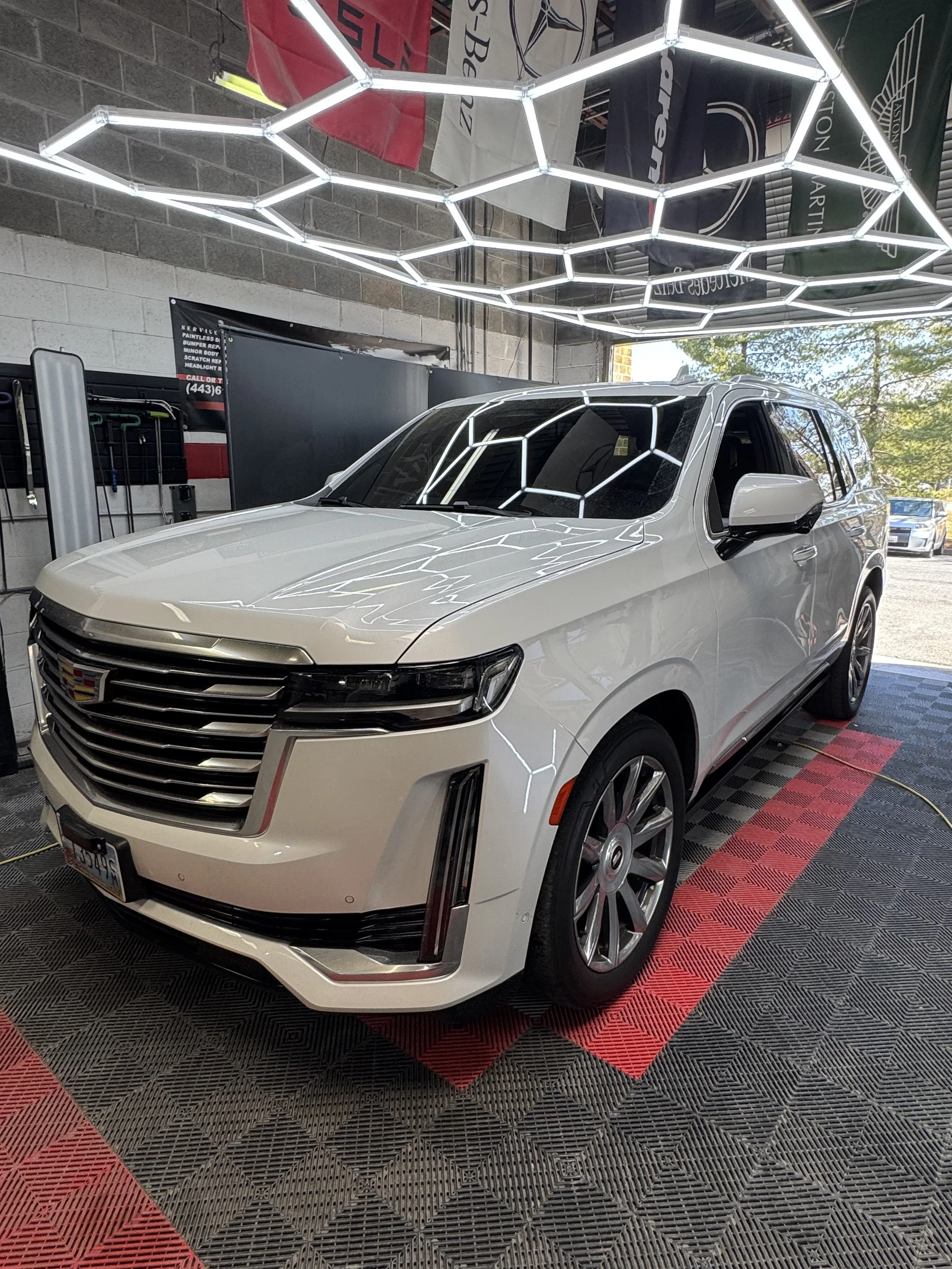  Cadillac Escalade Paintless Dent Repair (PDR) 
