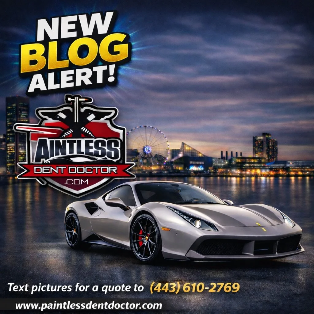 🚨 New Blog Alert &mdash; Baltimore Drivers! 🚗✨

Got a door ding or mystery dent? Before you head to a traditional body shop, discover why Paintless Dent Repair is the faster, more affordable solution Baltimore drivers trust.

With 25+ years of expe