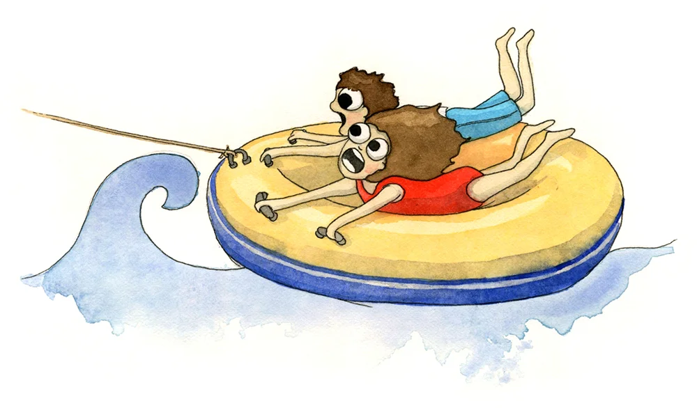 T is for Tubing. And also, Terrifying.