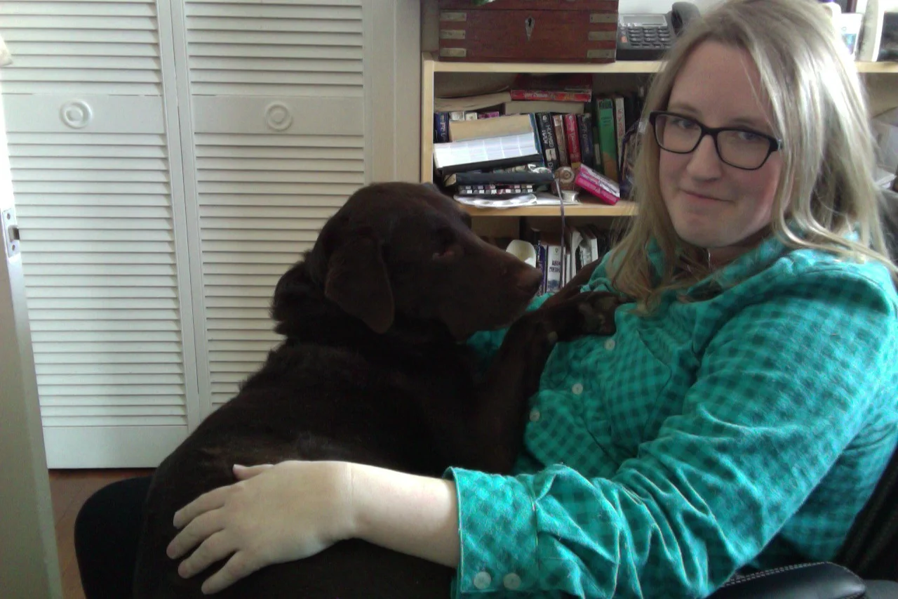 Couldn't resist... Finn crawled up on my lap while I was writing that last paragraph! I had enough time to snap this with Photo Booth before he realized he isn't a lap dog, panicked, and fell off. Ha!