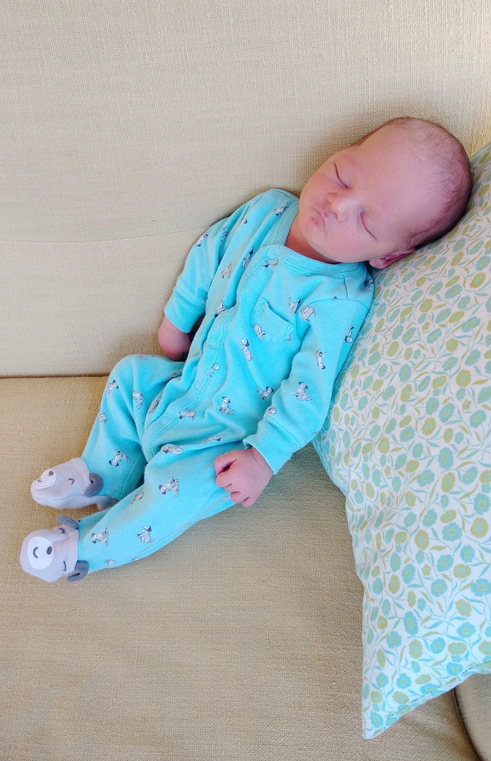 James at 1 week old