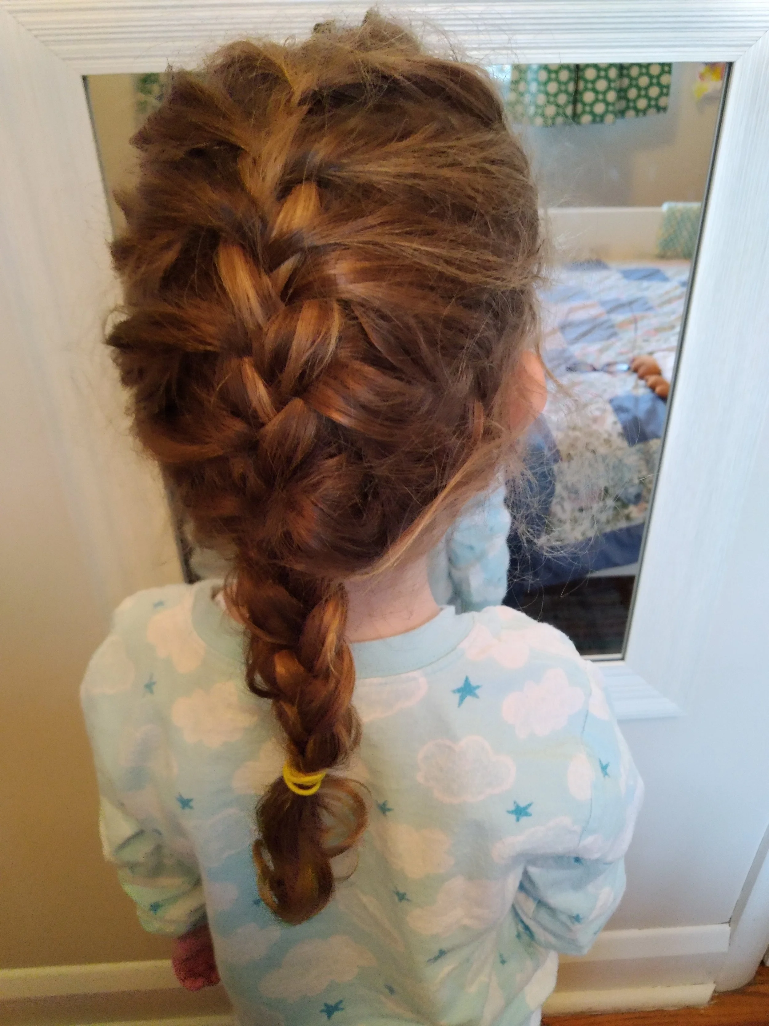 Bedtime braid and snuggly jammies