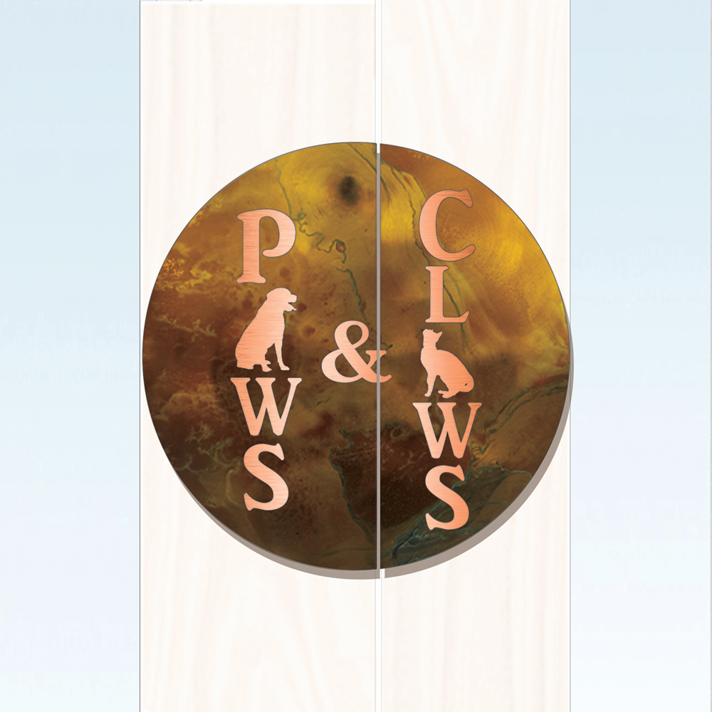 Rendering for proposed door pulls