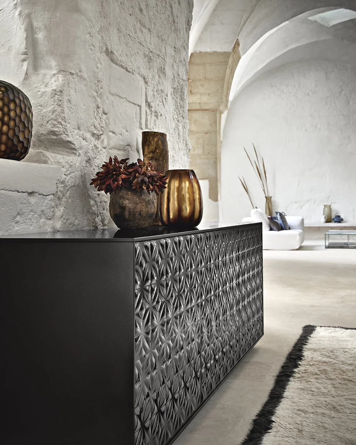 Echo Sideboard Black - Fiam Italia