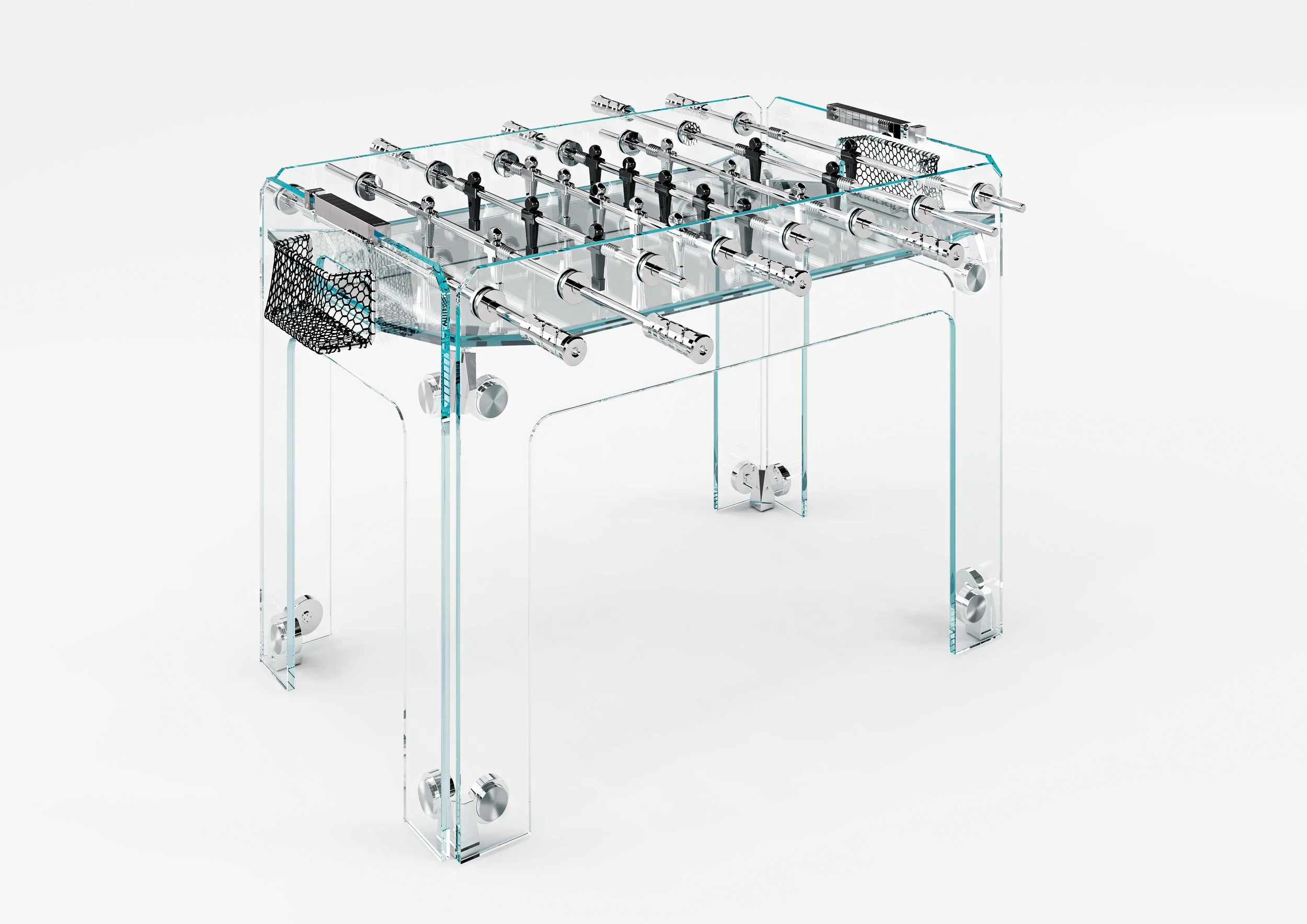 Cristallino Glass Foosball Table - Teckell