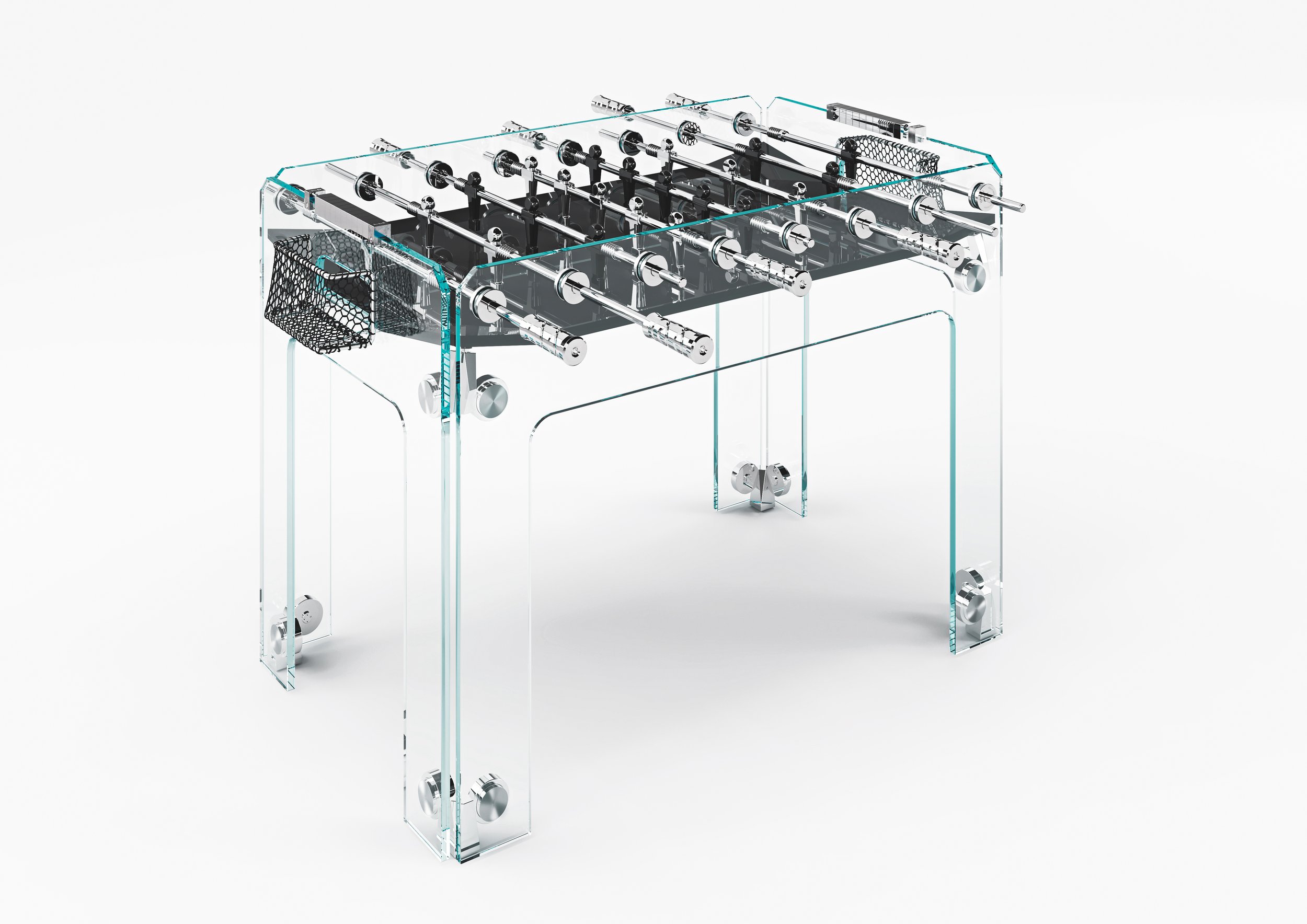 Cristallino Glass Foosball Table - Teckell