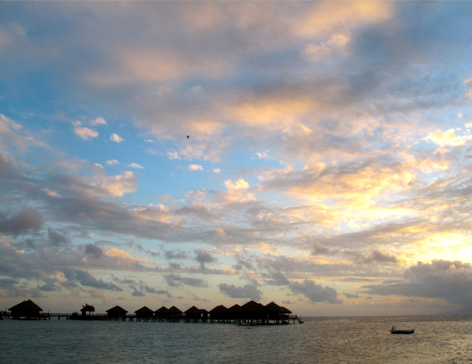 Arrival in Huahine