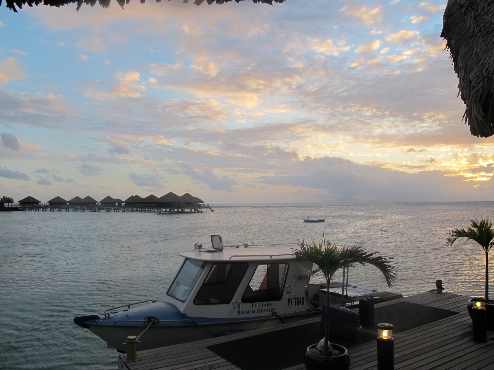 Arrival in Huahine