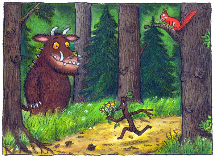 Image from Artlink Central's 'The Illustrators exhibition in 2014 curated by Julia Donaldson with Falkirk Community Trust.