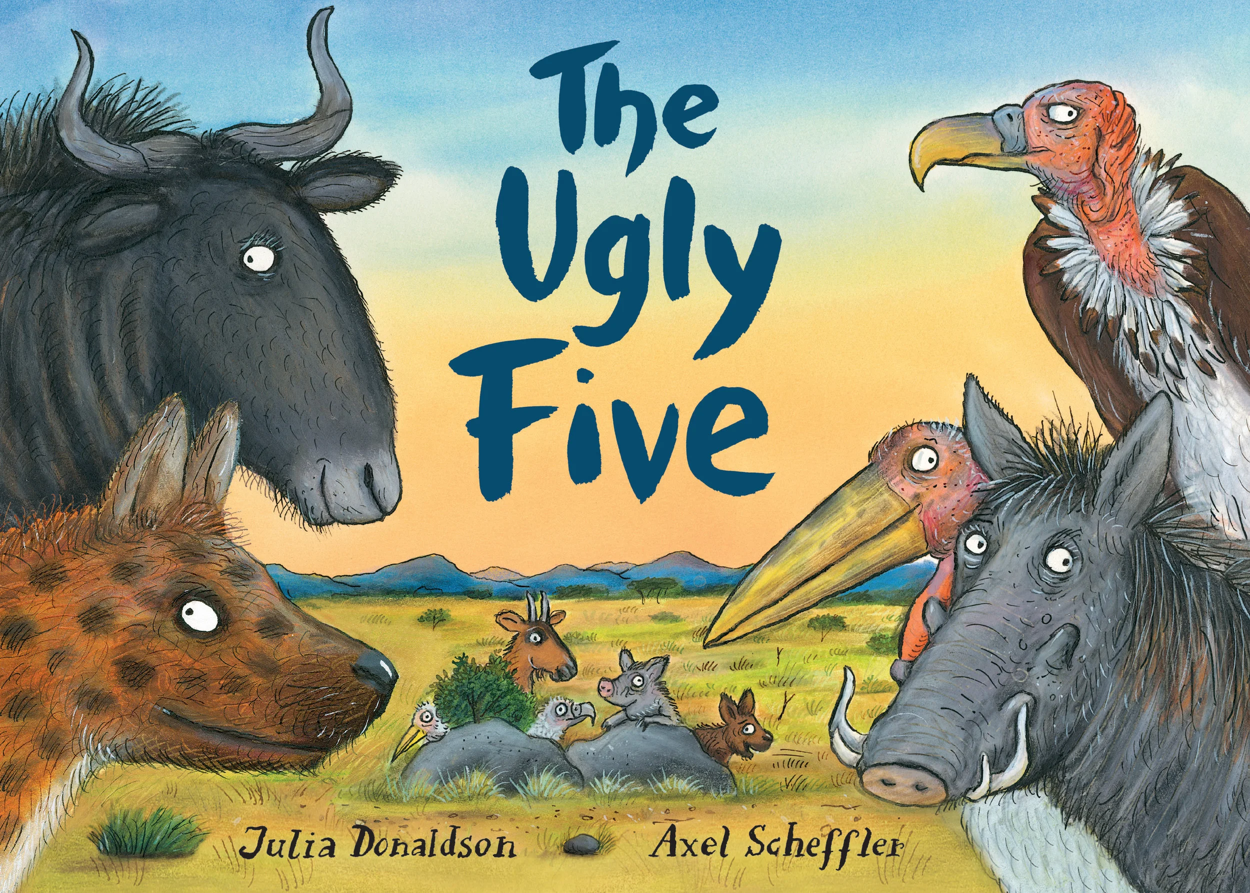 Illustration from The Ugly Five © Julia Donaldson and Axel Scheffler.
